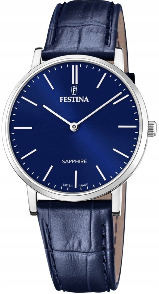 Festina 20012/3 námořnicky modré klasické pánské hodinky