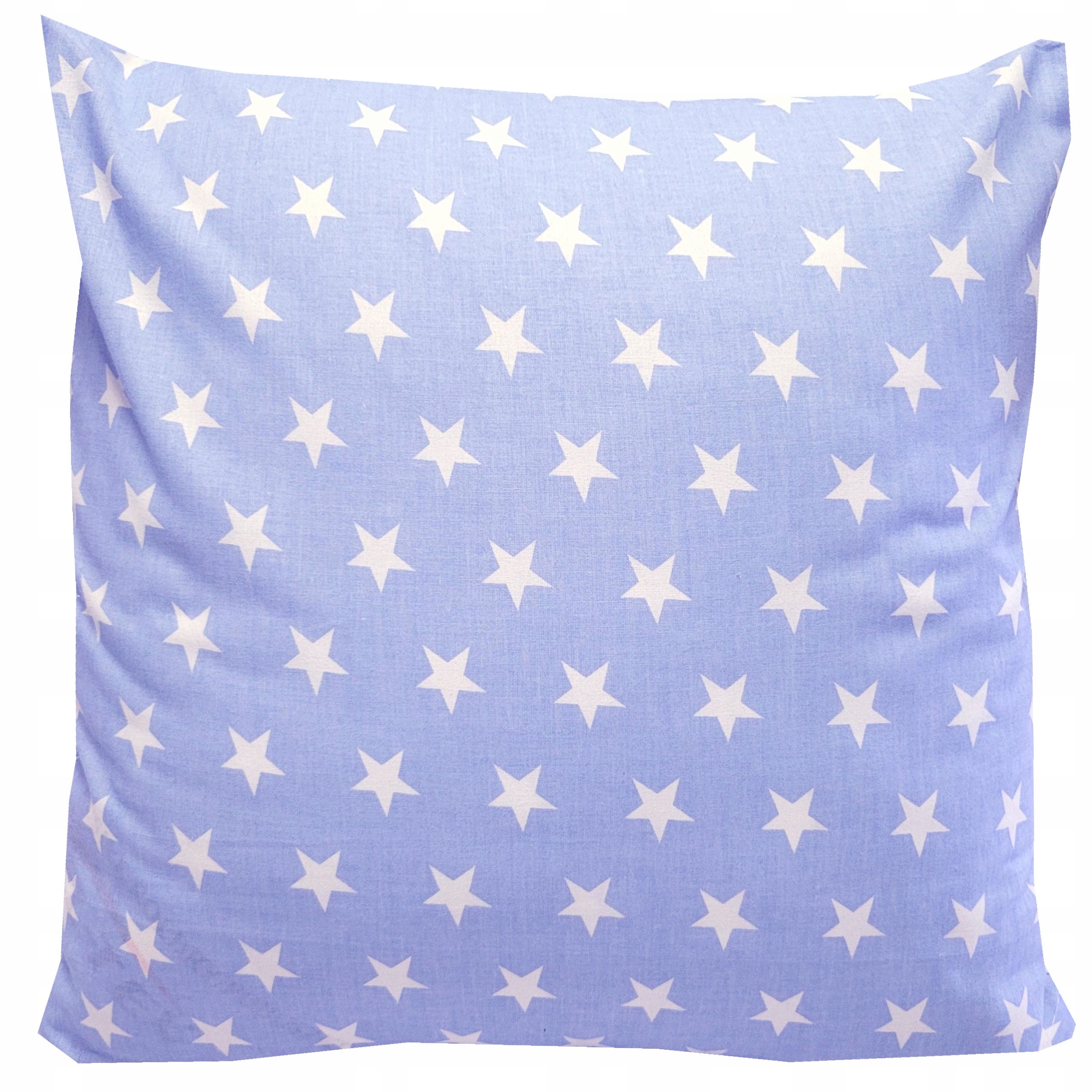Poszewka na poduszkę 50x70 Gwiazda niebieska
