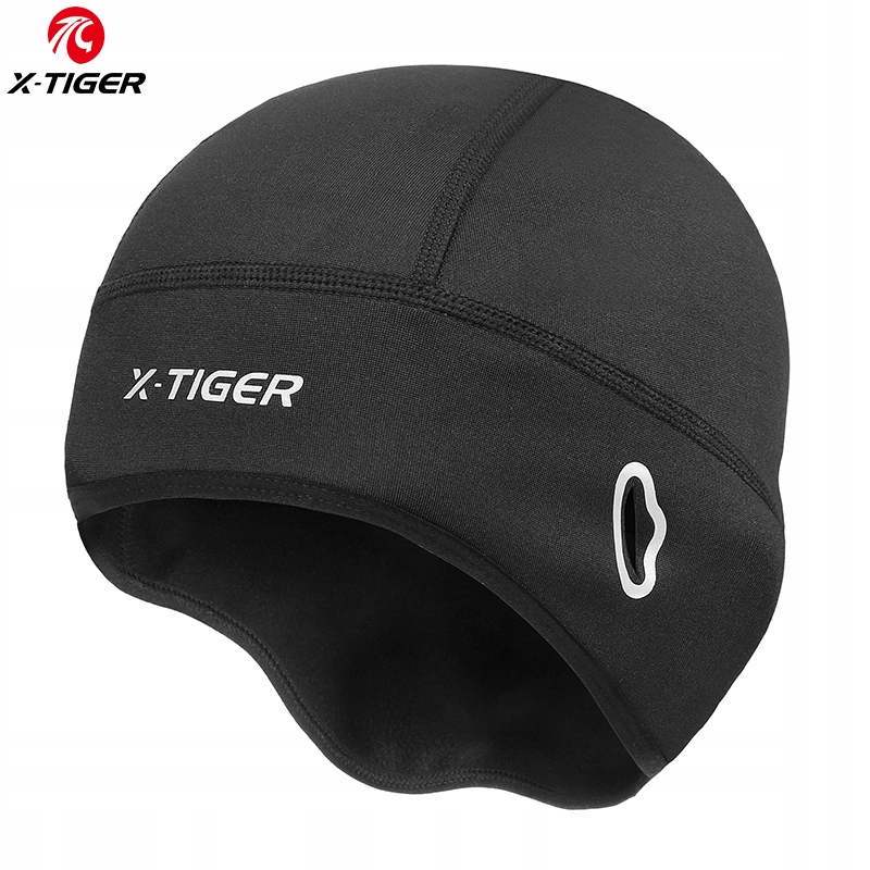 ЗИМОВА ВЕЛОСИПЕДНА ШАПКА X-TIGER ТЕПЛАЯ ТЕРМОАКТИВНА ВІТРОЗАХИСНА ПІД ШОЛОМ PRO