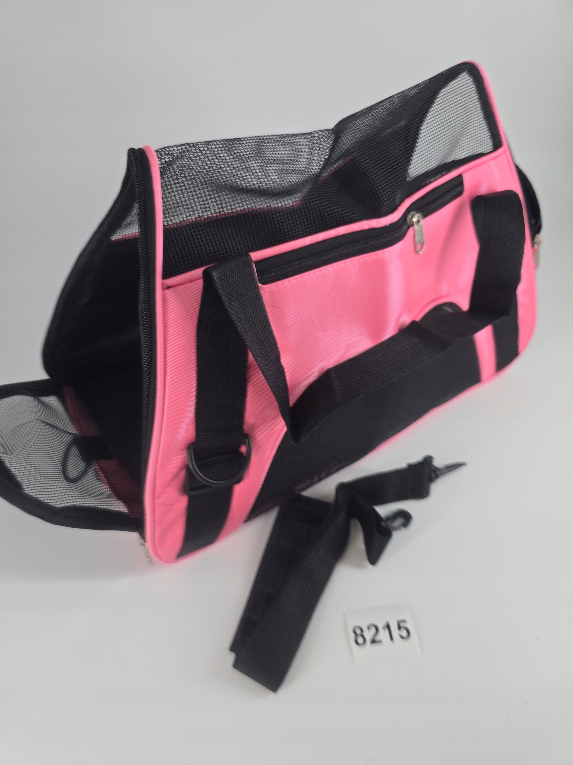 Trnsportér pro zvířata růžový 47 x 25 cm velikost M8215 96