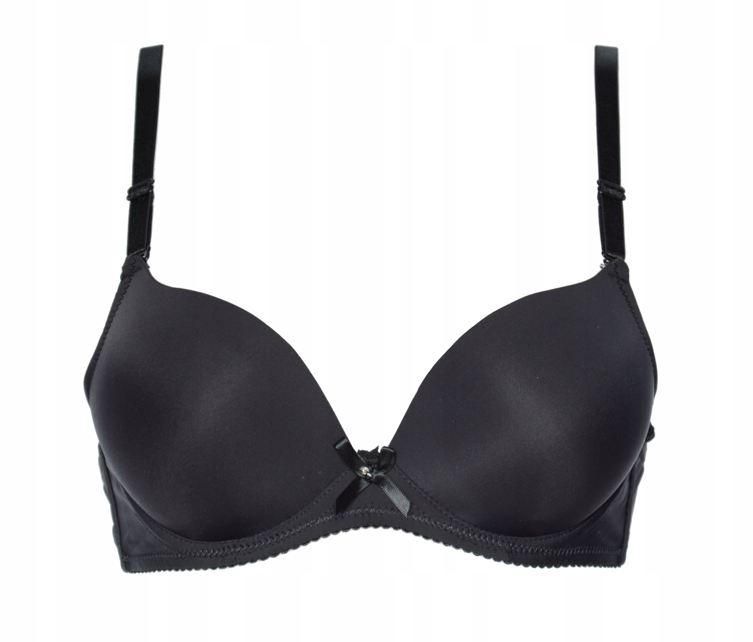 

Biustonosz push-up Gładki 36/80 B 8990 czarny