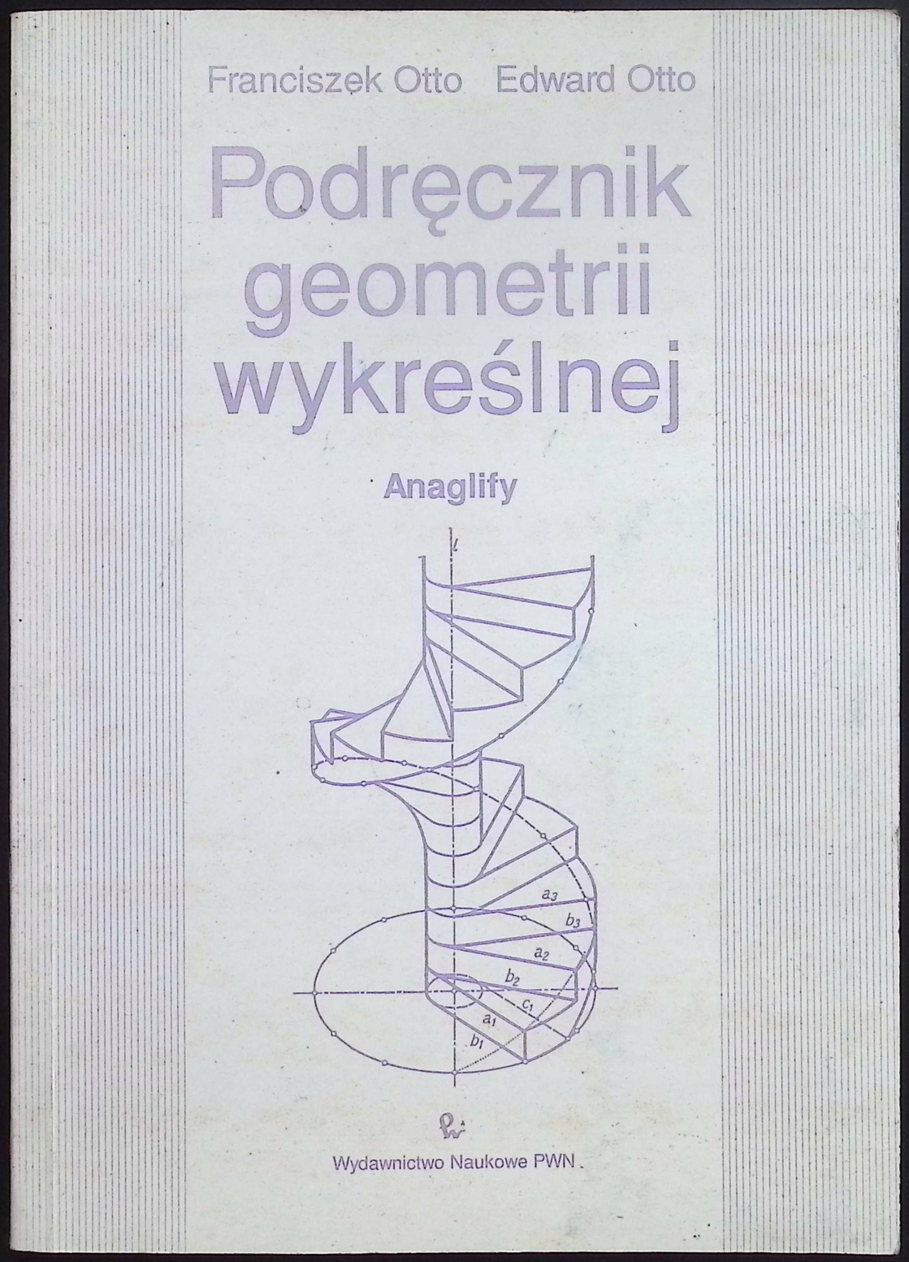 Podręcznik geometrii wykreślnej Anaglify