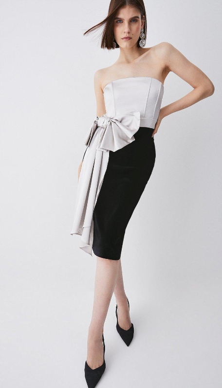 Karen Millen Šaty Elegantní Tužková 40 Y1G