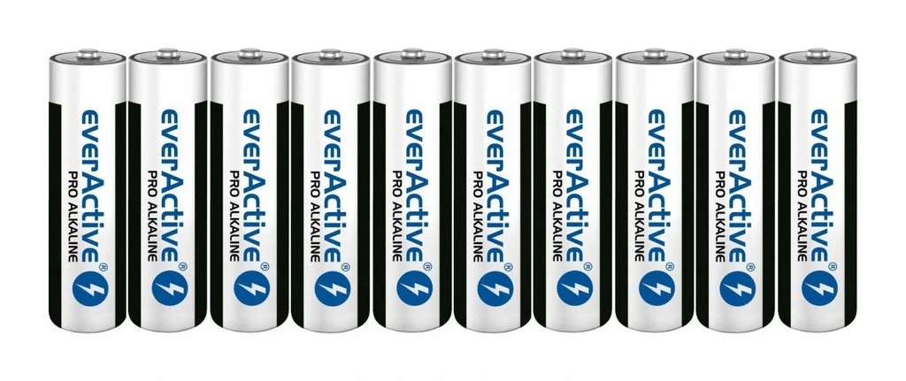 

Baterie paluszki alkaliczne LR6 Aa everActive x10