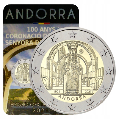 2 euro Andora Lady Of Meritxell 2021