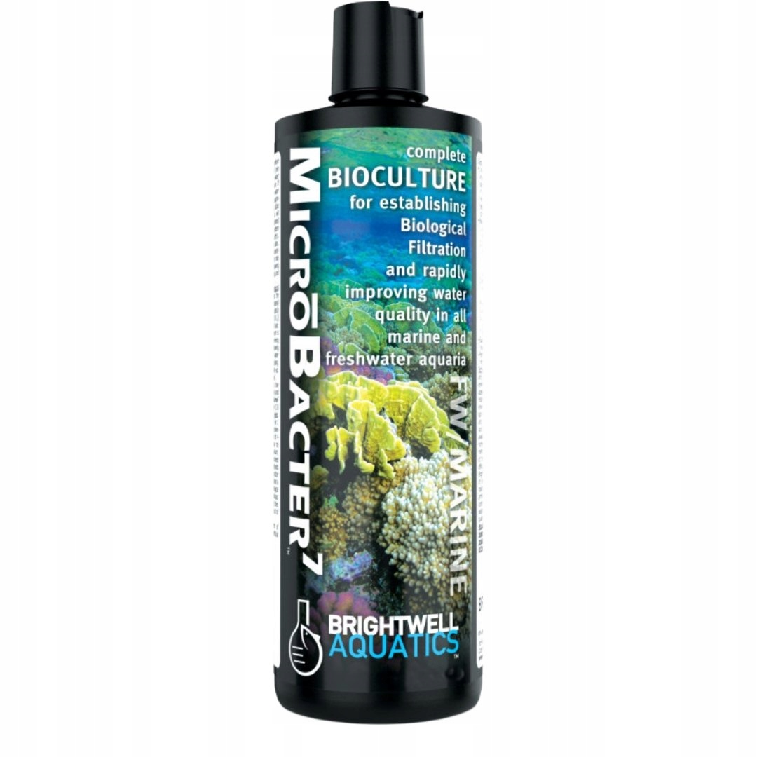 Brightwell Aquatics MICROBACTER7 250 ML Bakterie Pro Mořské Akvárium