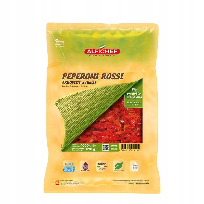 Papryka grillowana paski 1 kg Alfichef
