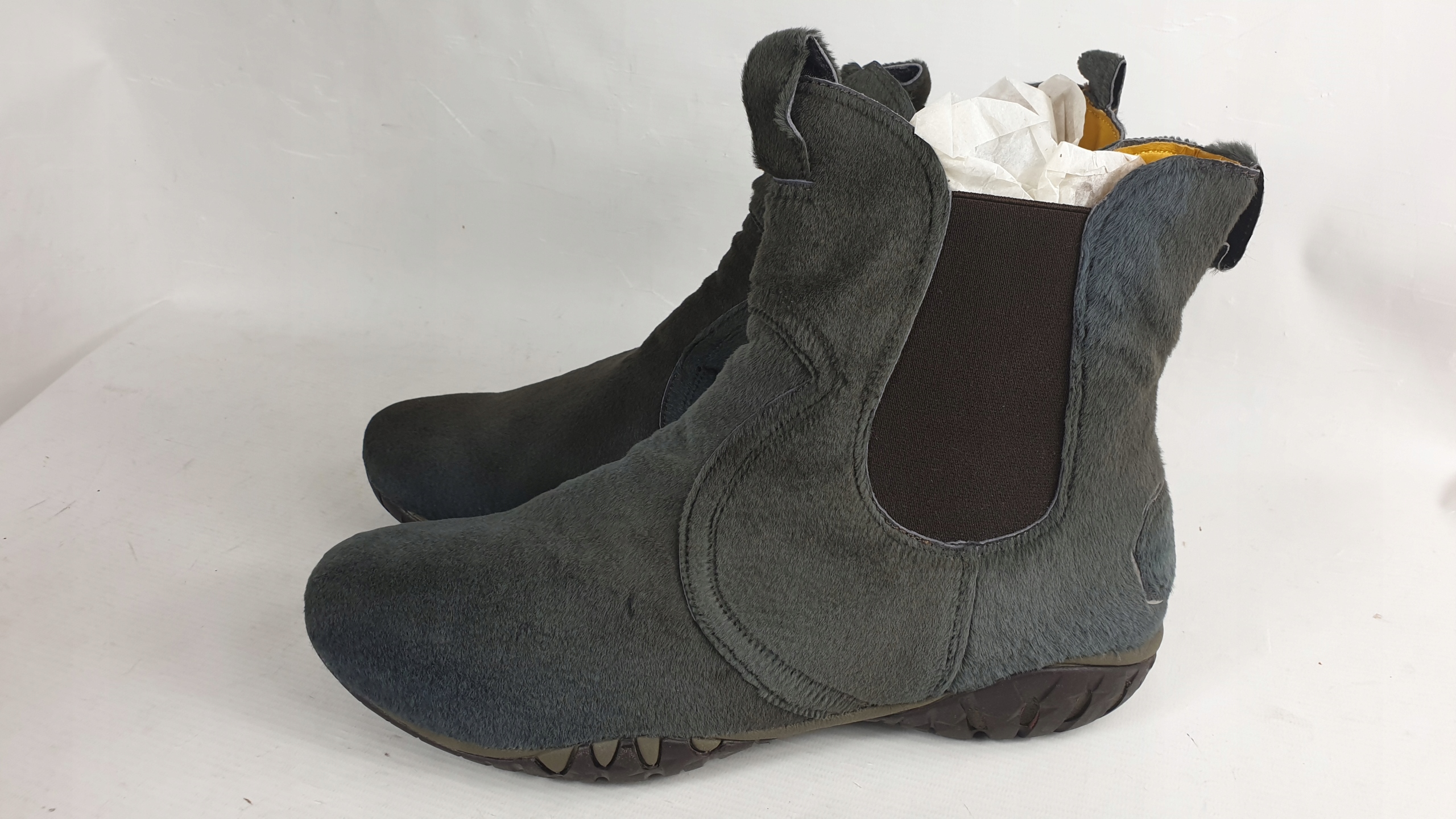 vibram horse kotníkové boty pánská kůže velikost 45