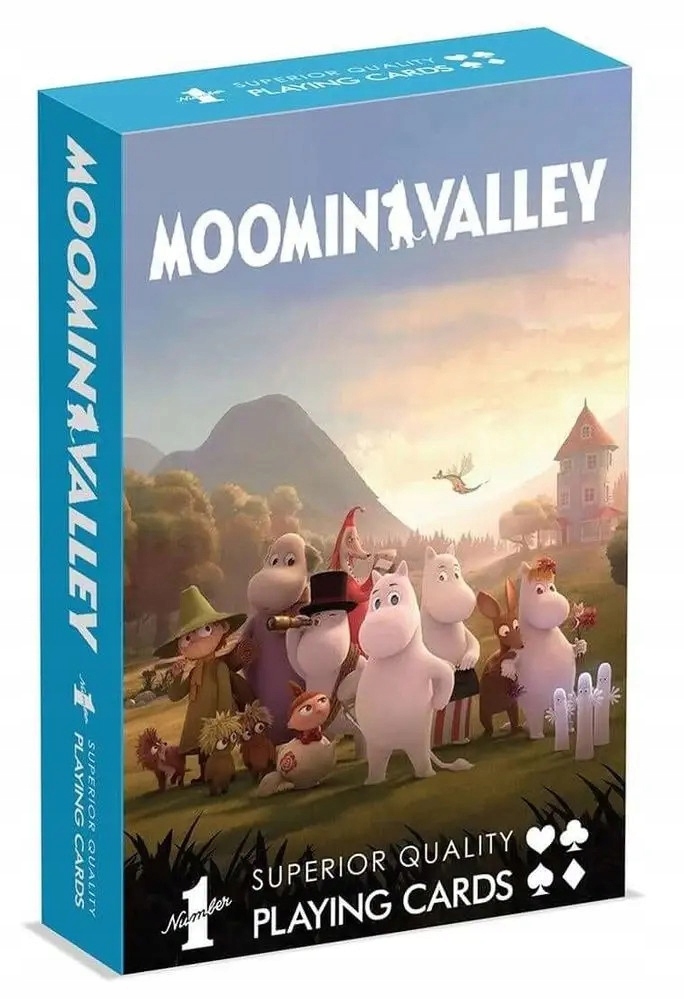 Waddingtons no.1 Muminki DZIECIĘCA KARCIANKA Rozgrywka RYWALIZACJA Gra SET Waga produktu z opakowaniem jednostkowym 0.2 kg