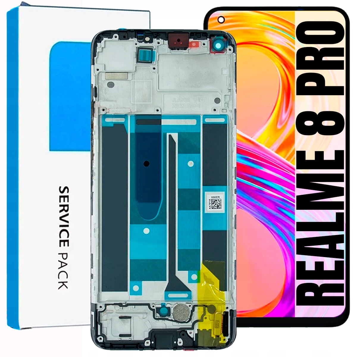 Displej Pro Realme 8 Pro Originál LCD Rámeček