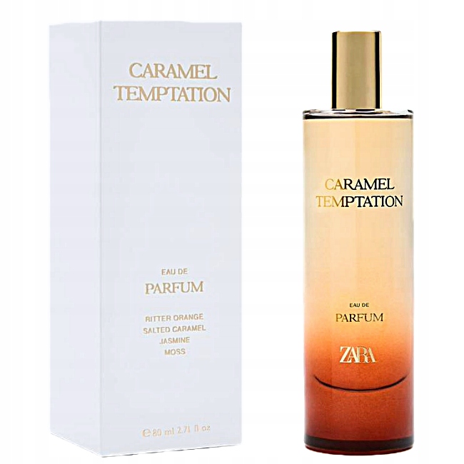 Zara Caramel Temptation 80 ML Edp Perfumy Damskie Zara Caramel Temptation