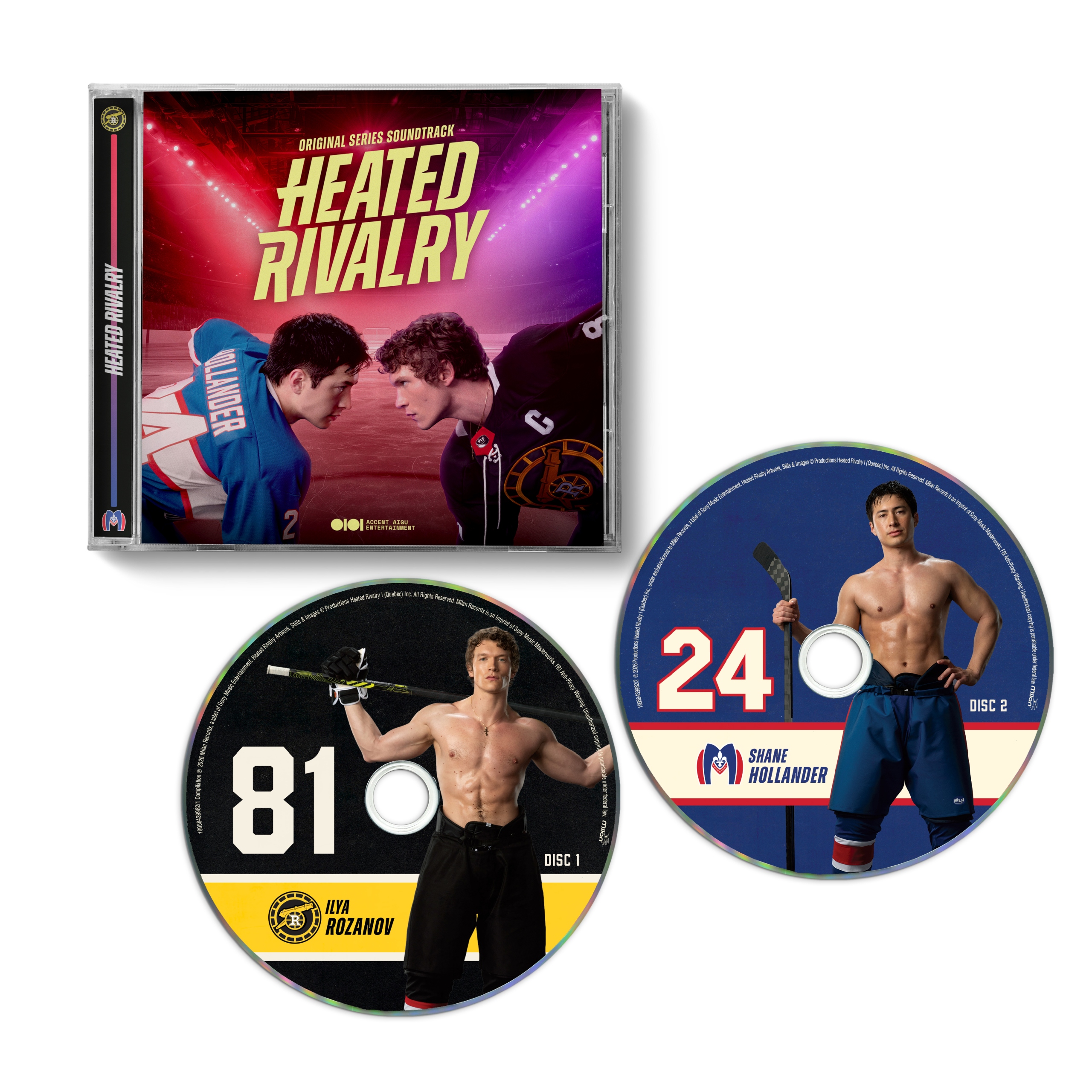 Heated Rivalry (Original Series Soundtrack) (2 CD)