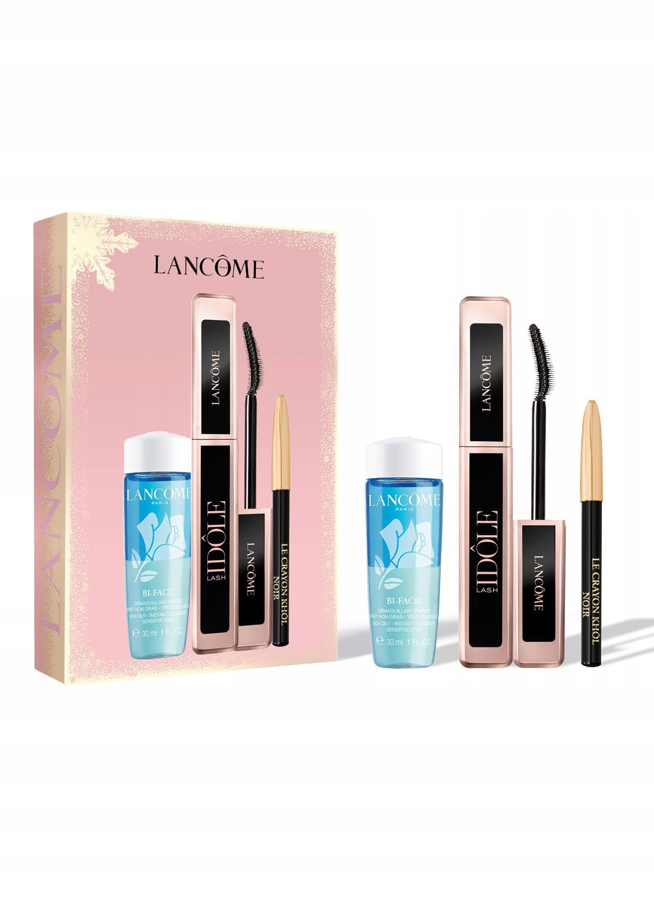 Lancome Sada (řasenka Lash Idole 01 Bifacil Odličovač Očí 30ML Mini Tužka Na Oči Khol Pen 027 N