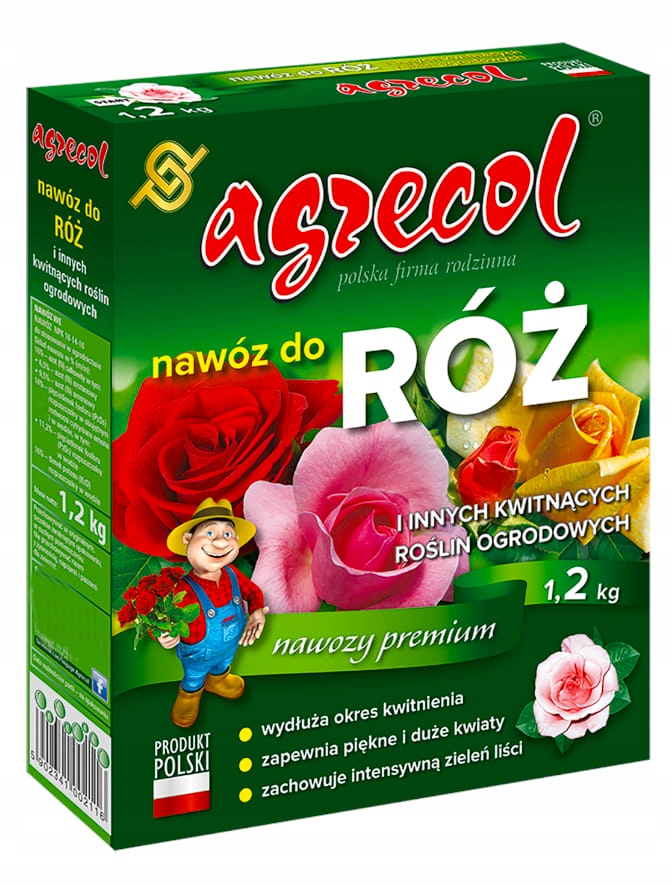 

Agrecol Nawóz Premium do Róż 1,2 kg