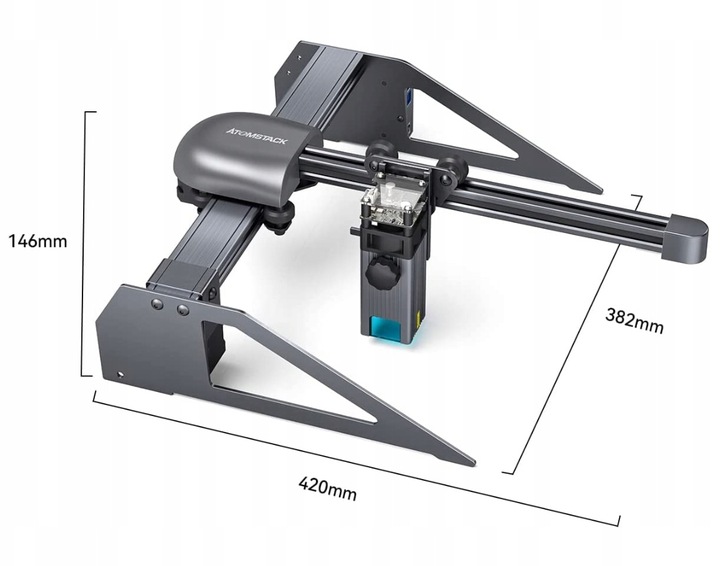 Grawer laserowy ATOMSTACK P7 M30 laser cutter 30W 200*200MM Model ATOMSTACK P7 M30