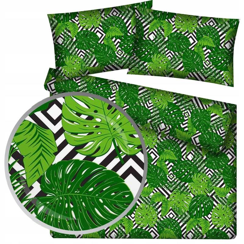 Komplet Povlečení Listy Monstery Zygzak 135 X 220 CM