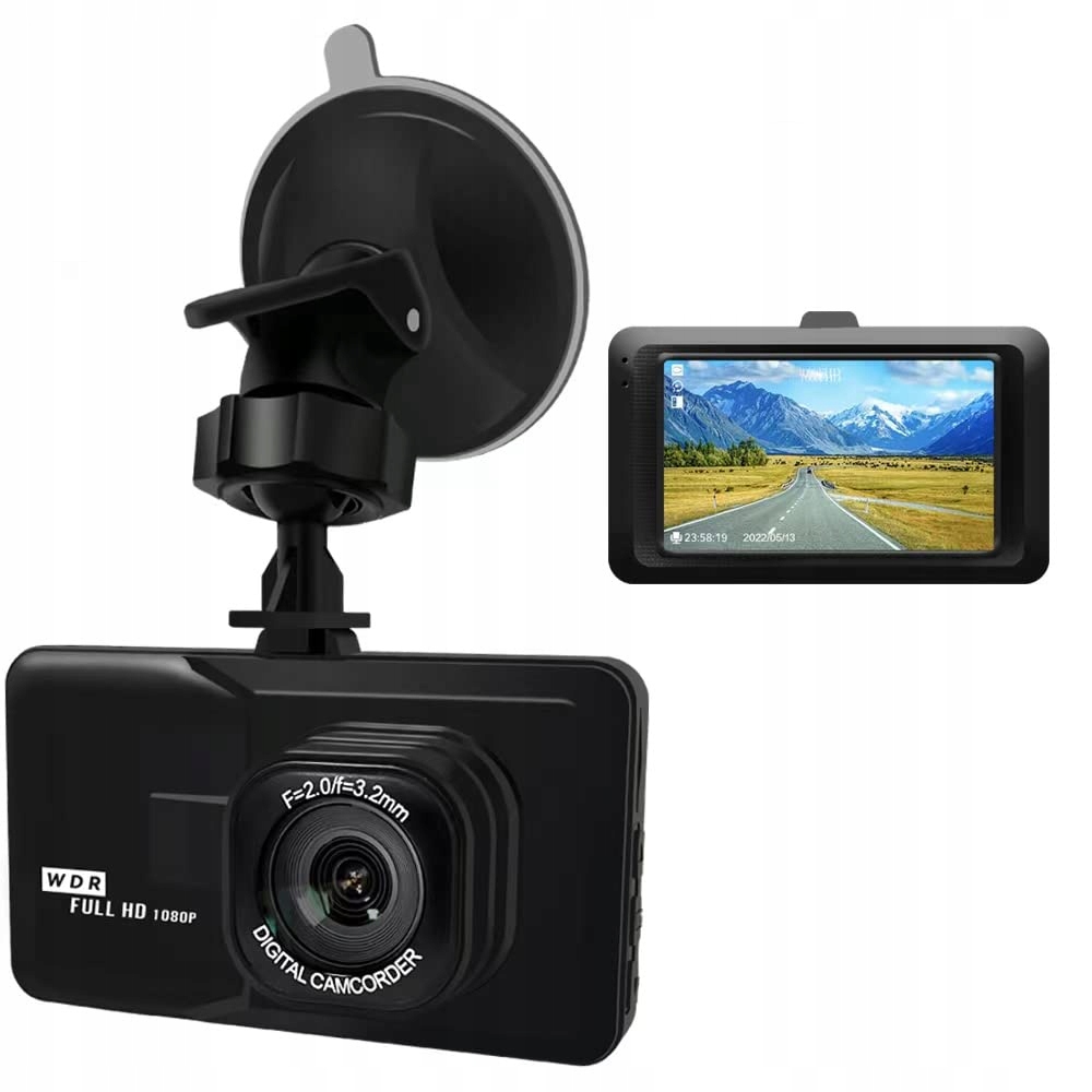 Kamera samochodowa Dash Cam Car 1080P 0011 za z Drezdenko Allegro.pl