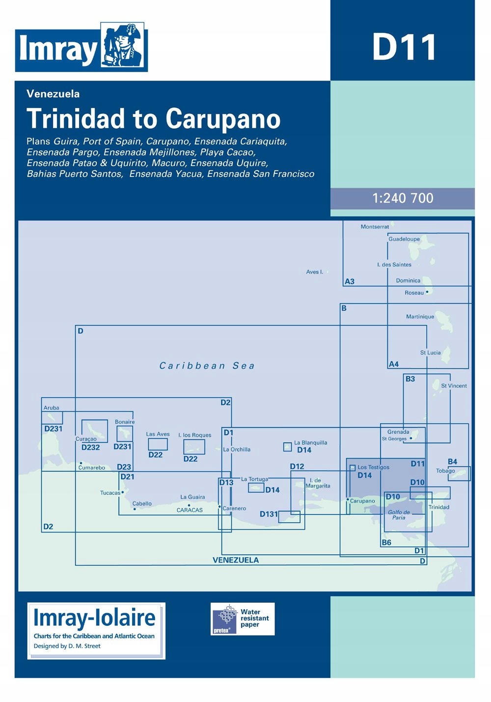 Imray D11 Trinidad to Carupano