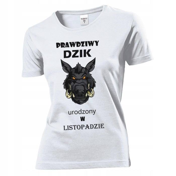 

Koszulka damska Prawdziwy Dzik Listopad XL