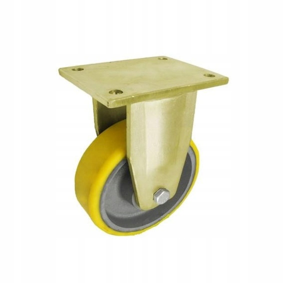 Litinové kolo s polyuretanem v pevném pouzdře