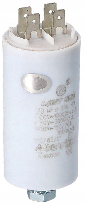 

Kondensator Rozruchowy Do Silnika 20uF 450V