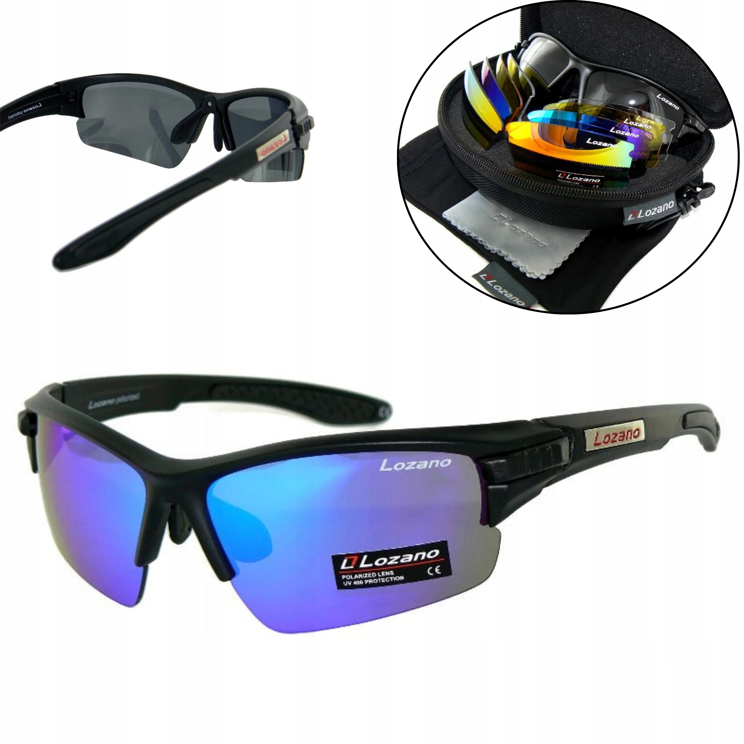 Polarizační Sluneční Brýle Pro Řidiče A Sportovce, Vyměnitelné Čočky