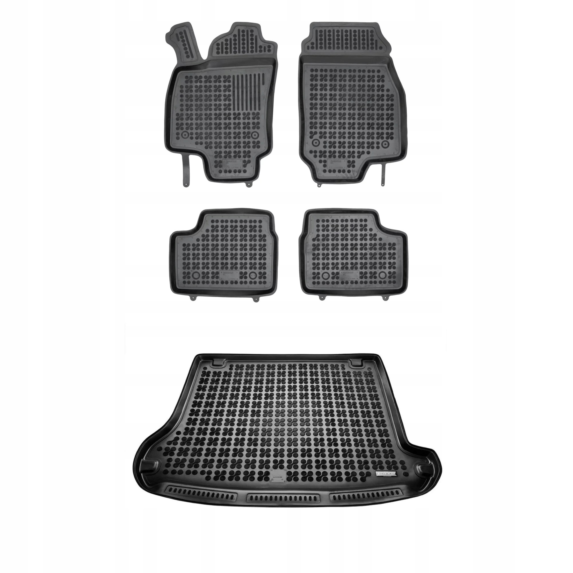 Gumová sada kobercov a rohoží Opel Astra II G 1998-2009 Kombi