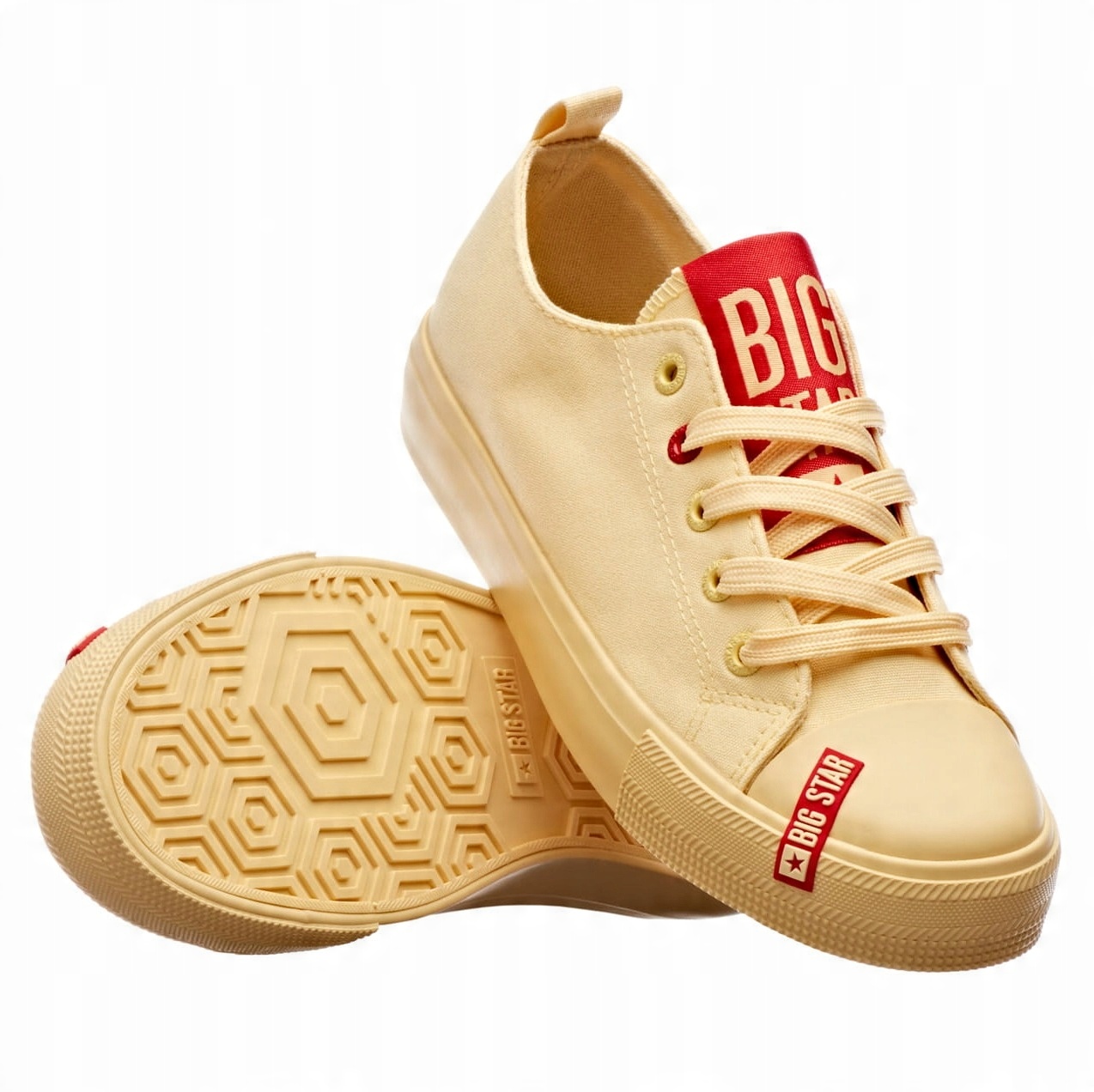 

Trampki damskie buty Big Star żółte HH274680 41