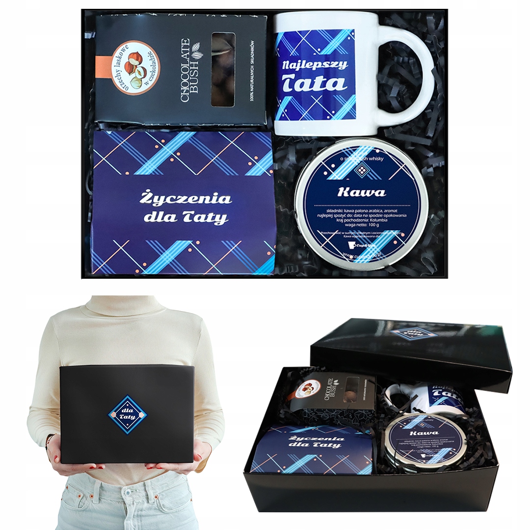 Levně Výjimečný Box s kávou a doplňky ke Dni otců, dárek pro tatínka