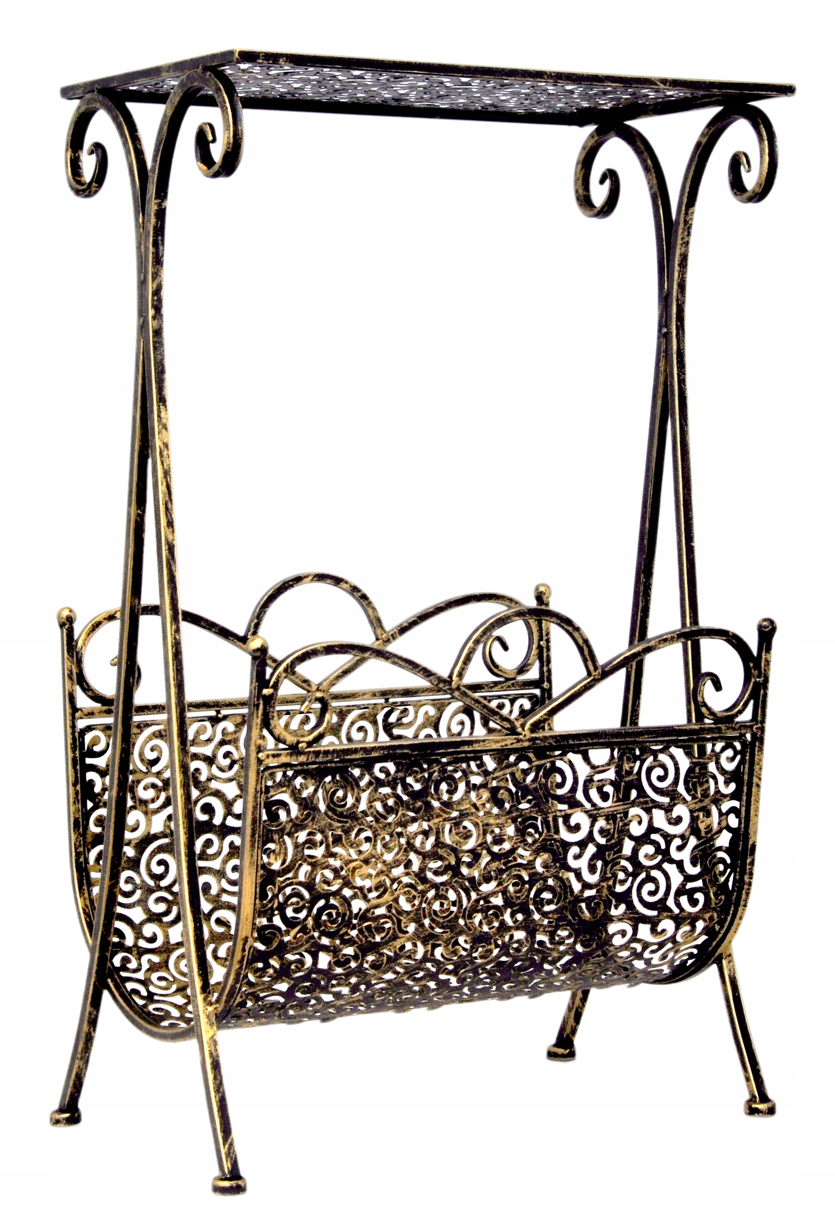 Stolík S Novinkami Kovový Stojan Na Noviny