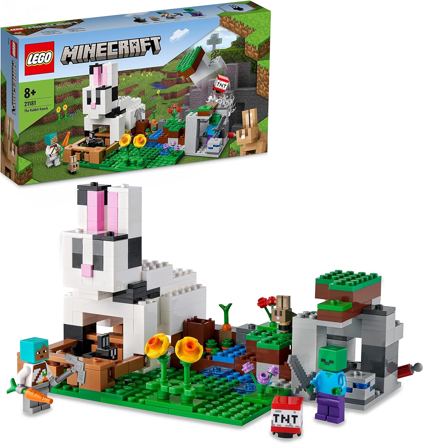 Lego 21181 Minecraft Králičí farma dárek pro dítě videohra