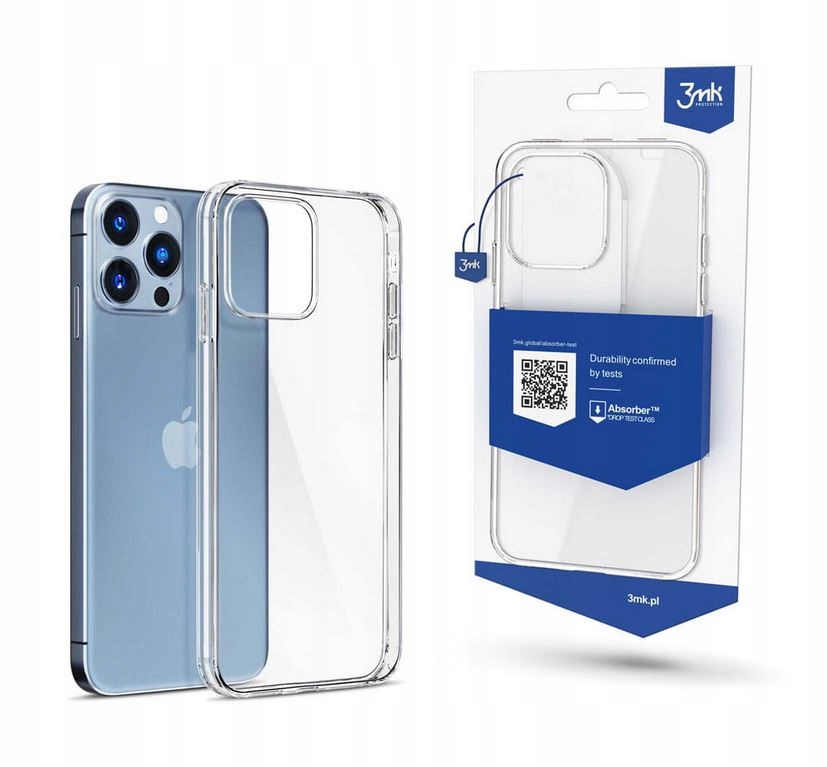 

3mk Etui Clear Case Szkło do iPhone 13 Pro Max