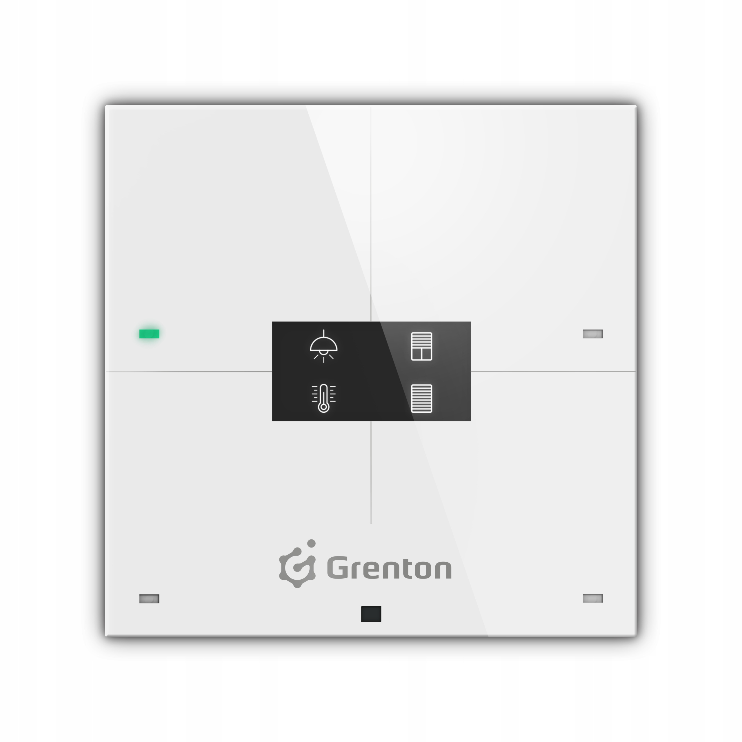 Panel dotykowy Smart Panel 4B biały Grenton z wyświetlaczem Oled