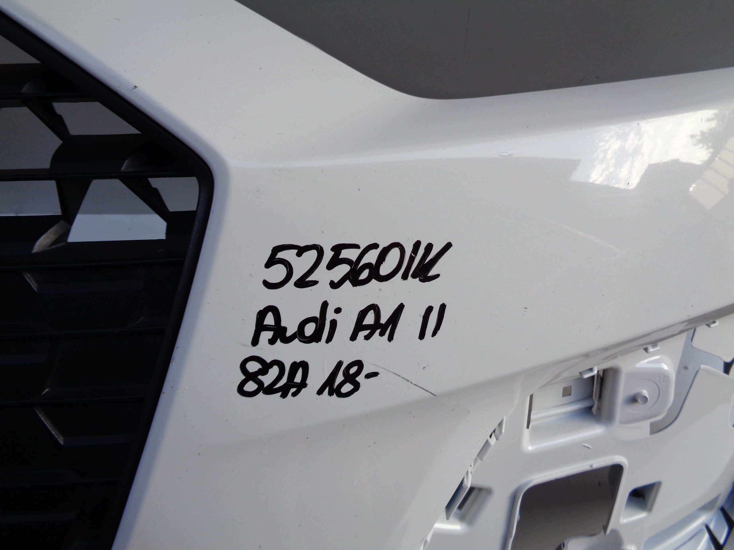 front bumper AUDI A1 II 82A 18- NR 52560