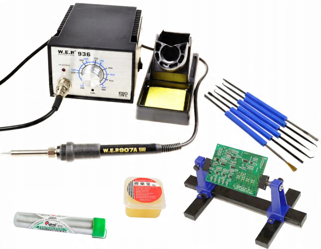 

Stacja Wep 936 +Narzędzia Uchwyt Pcb Pasta