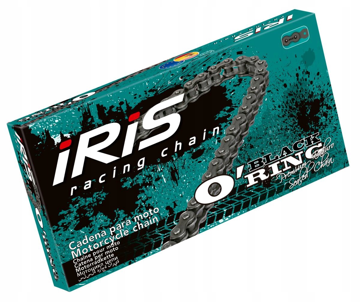 Iris 530 Or-122 Hnací reťazec (122-článkov) O-krúžok (otvorený záves) Kol
