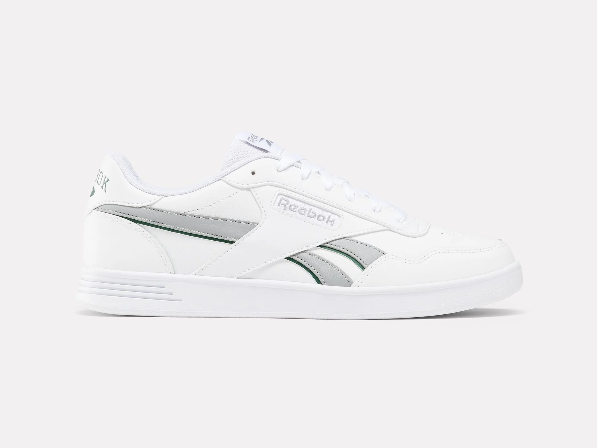 Pánské boty Reebok Court Ad bílé 100074278 kožené tenisky velikost 41