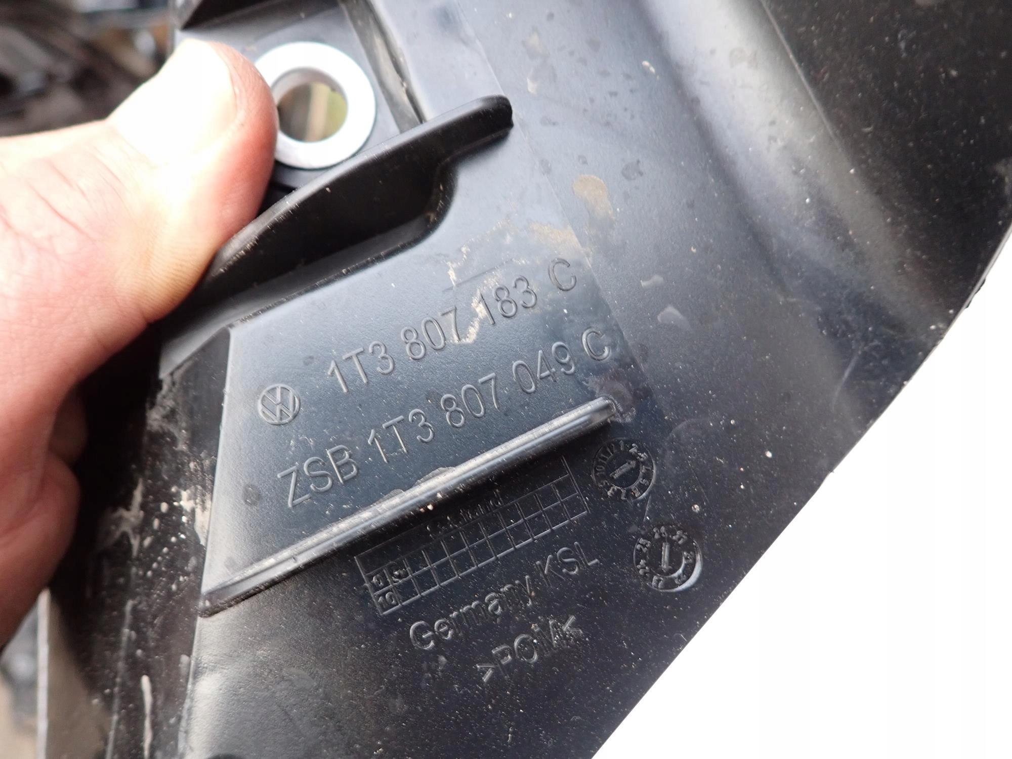VW ID. BUZZ ID BUZZ 22-> Support plaque Support Gauche Avant Avant
