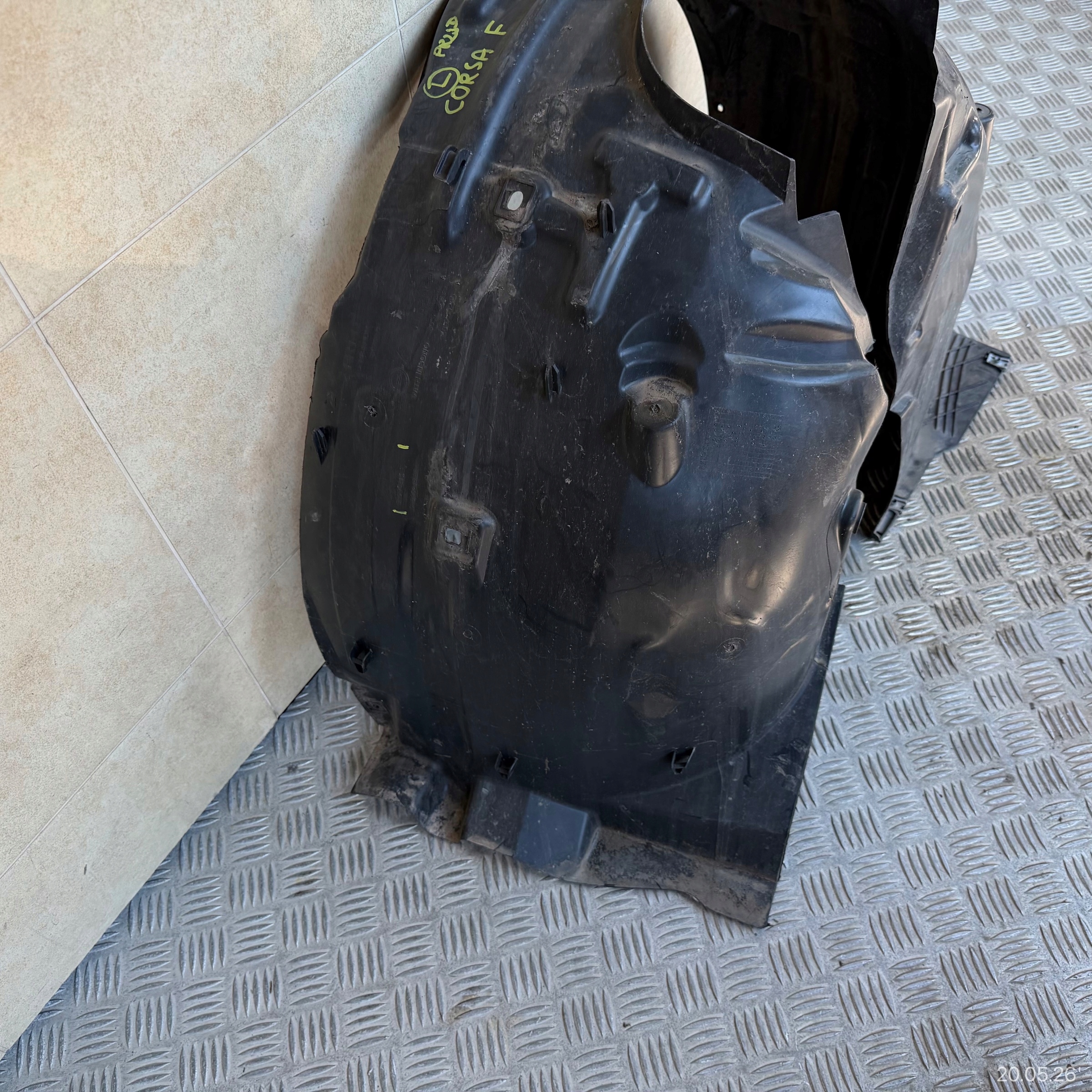 mudguard front left OPEL CORSA F LIFT 9859021480