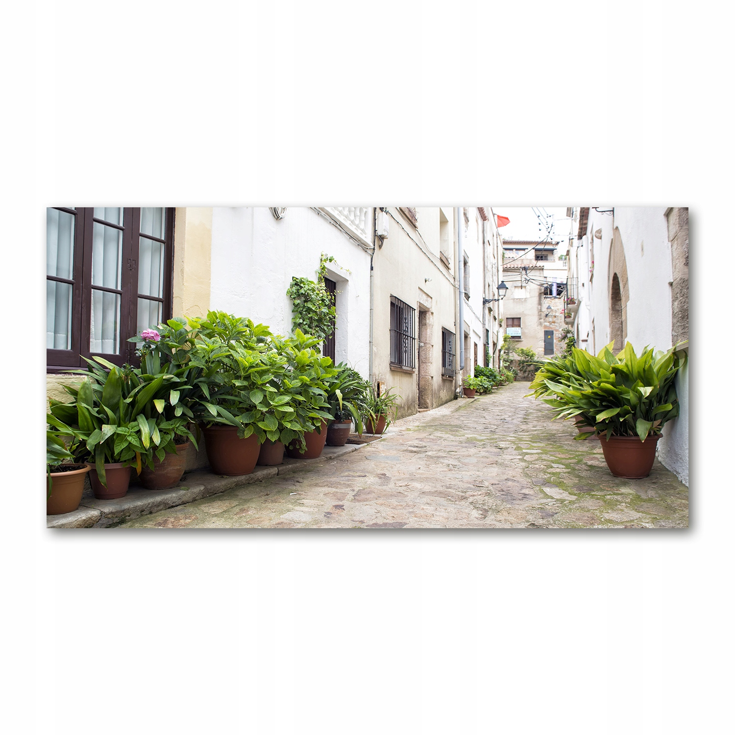 

Foto obraz szkło akryl Urokliwa uliczka 120X60 cm