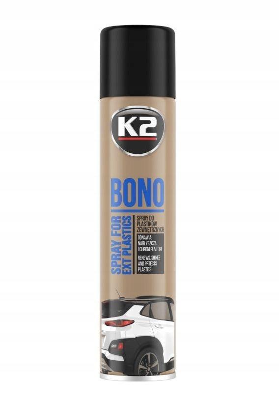 K2 Bono Czernidło Do Gumy I Plastików Spray 300ml