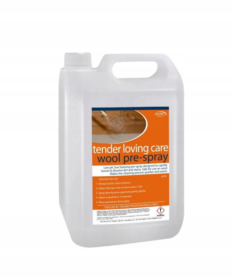 Levně Alltec Tlc 5Litrů – prespray pro praní vlny a jemných tkanin