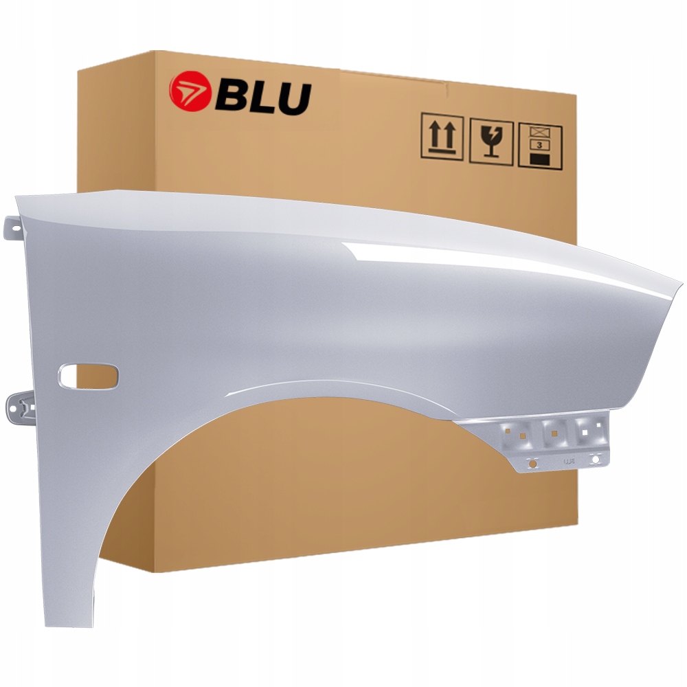 Blatník Blu Seat Ibiza Cordoba III 3 6L LA7W pravý stříbrný 02-08 pozink