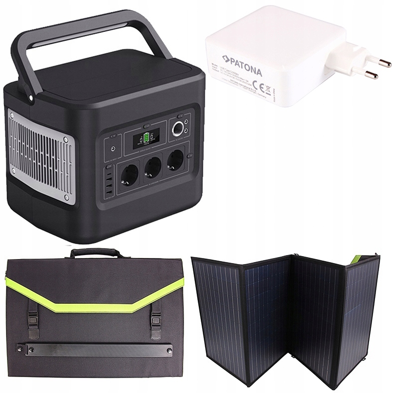 MOBILNA STACJA ZASILANIA PATONA 1000W ZESTAW