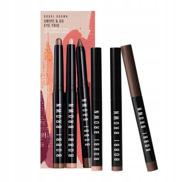 016927 Bobbi Brown Set Swipe And Go Eye Trio