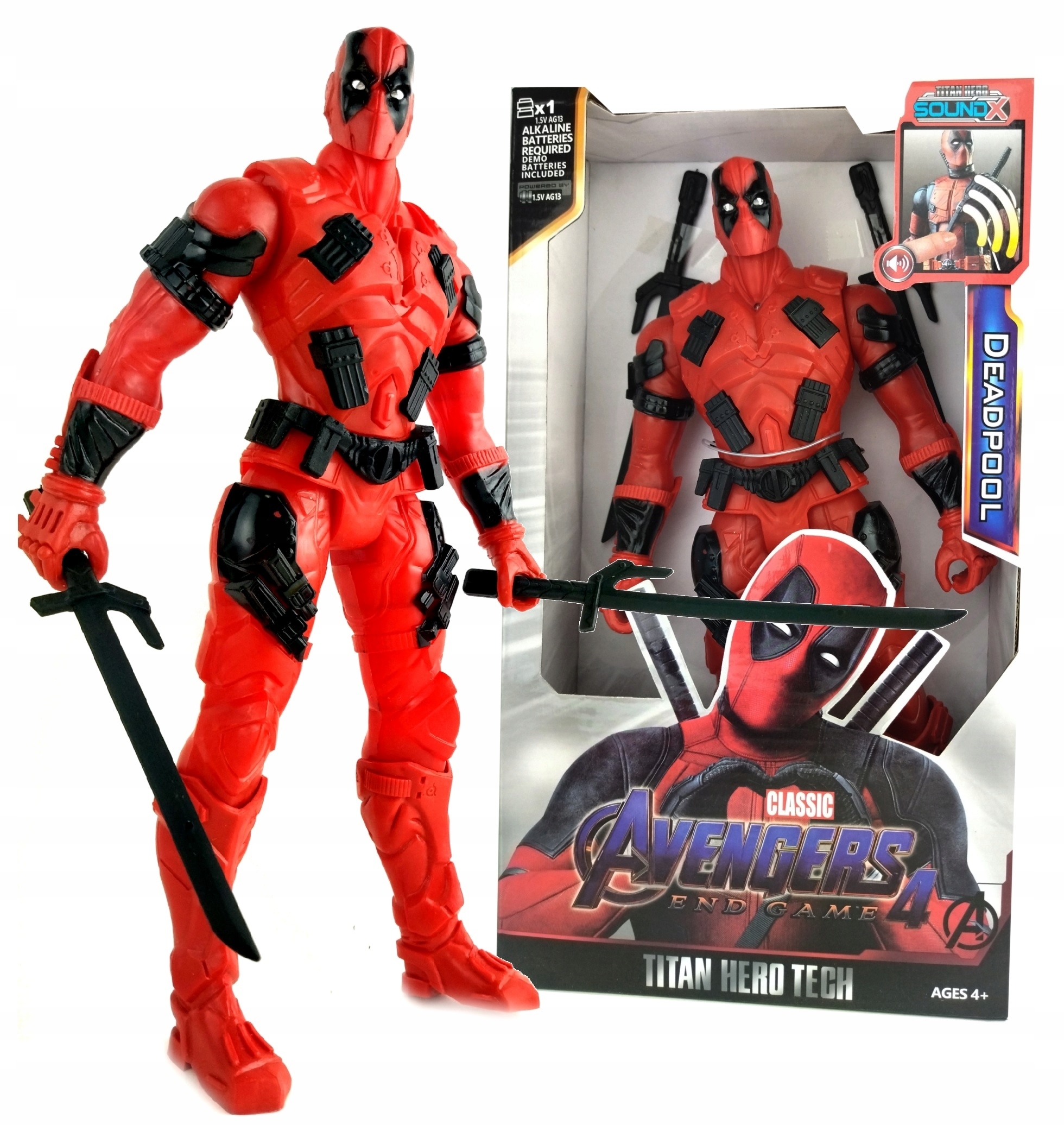 Deadpool Avengers Velká Figurka 30cm Marvel Led