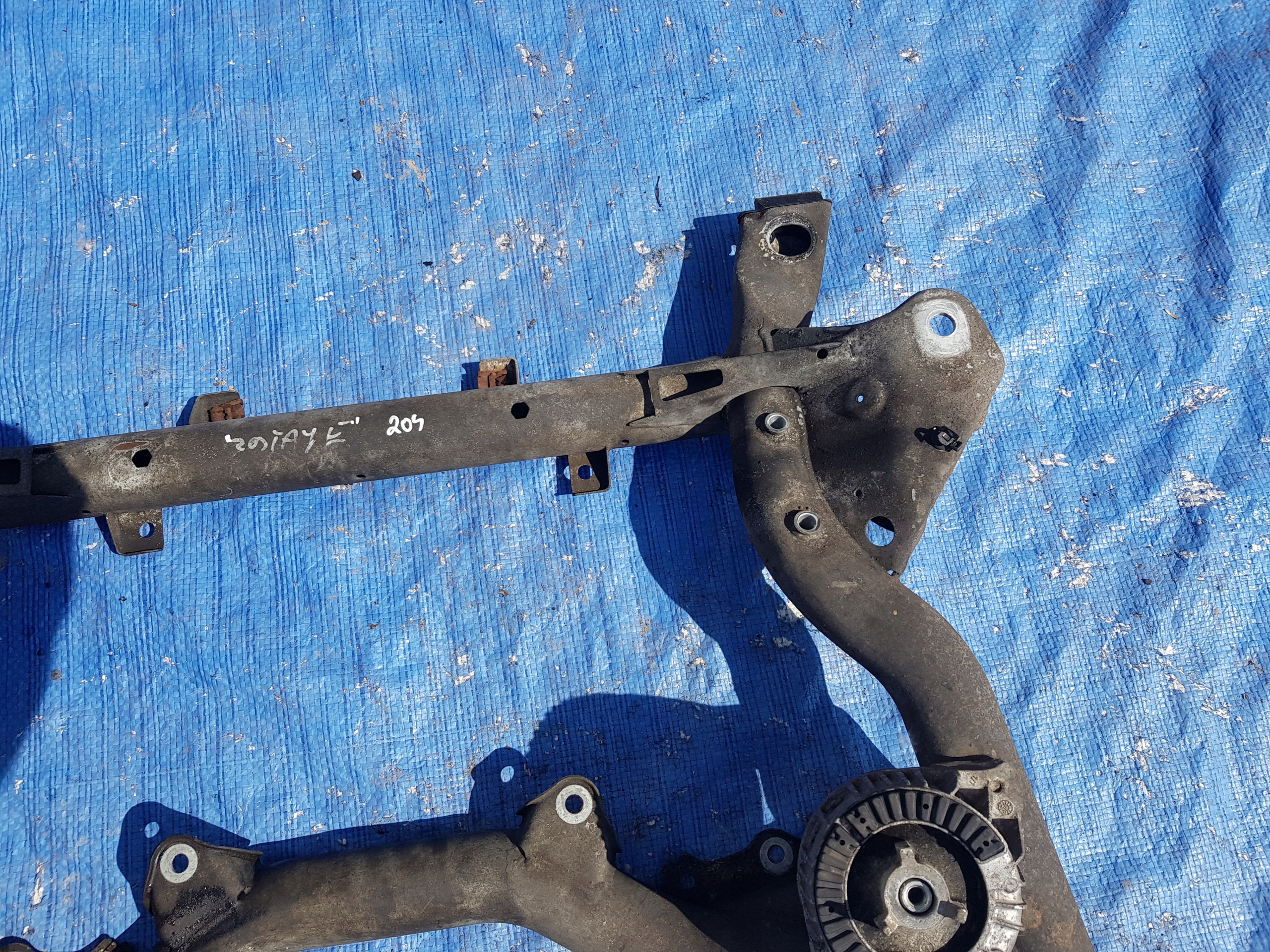 axle beam subframe axle beam front MERCEDES W204 W207