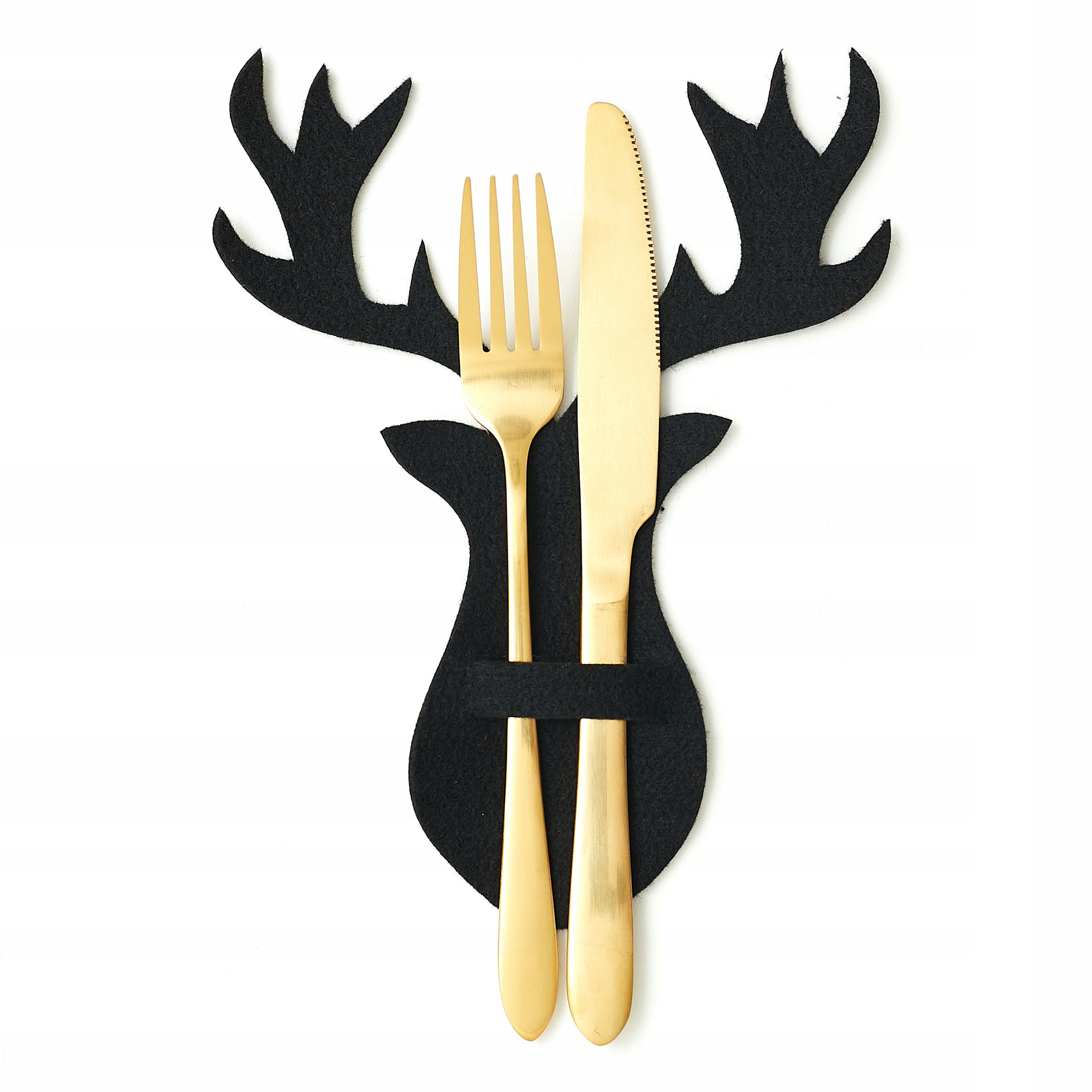 ŚWIĄTECZNE ETUI POKROWCE NA SZTUĆCE STÓŁ RENIFERKI Zastosowanie na sztućce