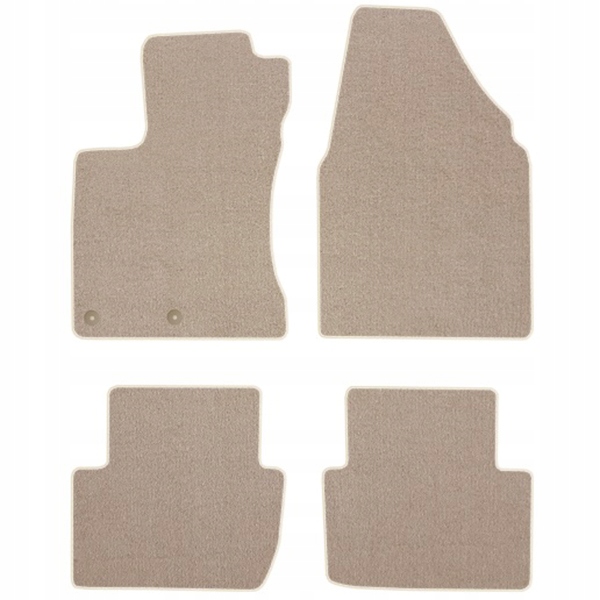Nissan Qashqai I 07-13 Předložka velur Comfort Béžová