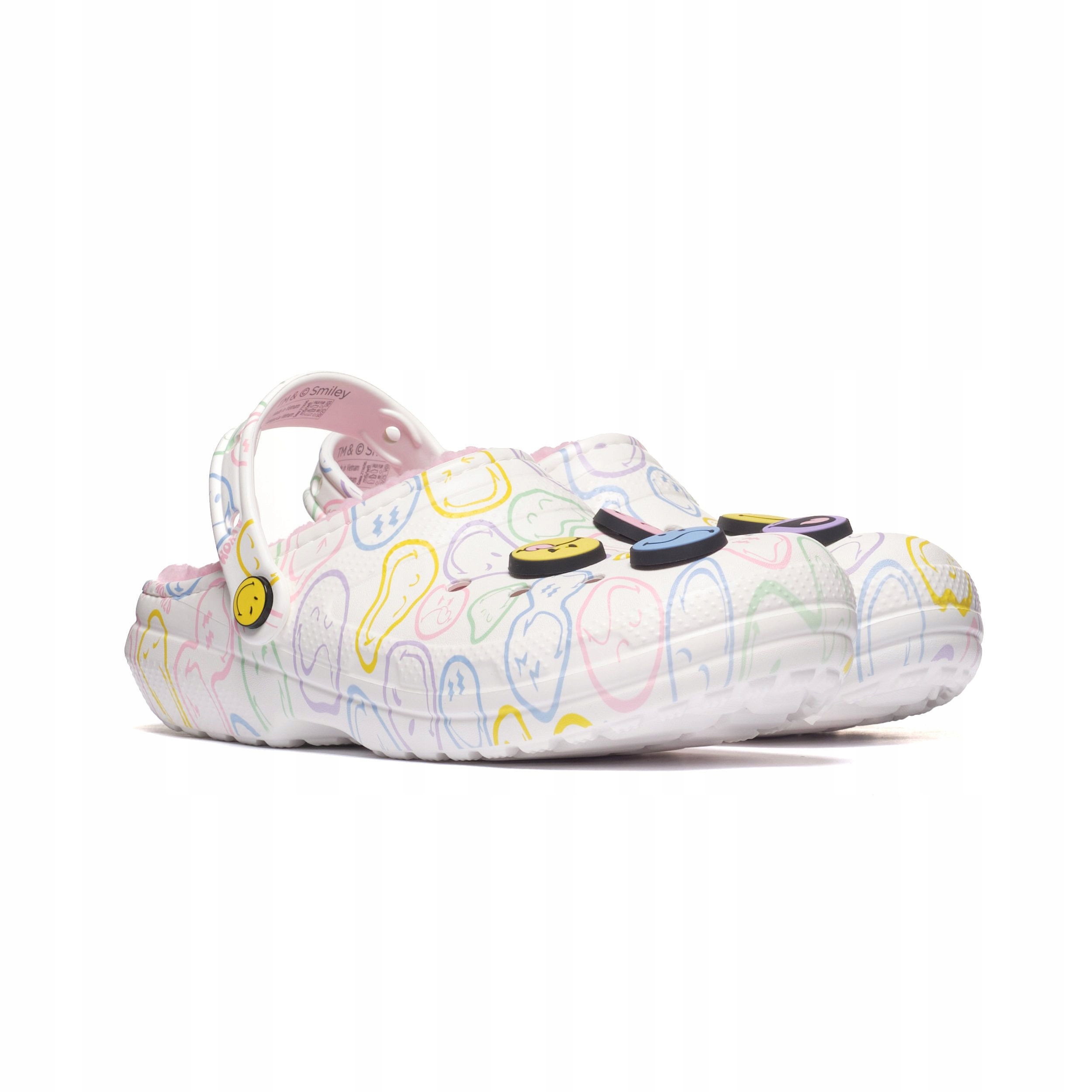 Crocs Smiley Classic Lined Clog 211696-90H 37-38